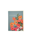 So Proud Bouquet Card - Green Fresh Florals + Plants