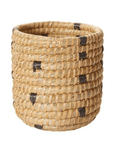 Tejida Woven Basket - Green Fresh Florals + Plants