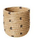 Tejida Woven Basket - Green Fresh Florals + Plants