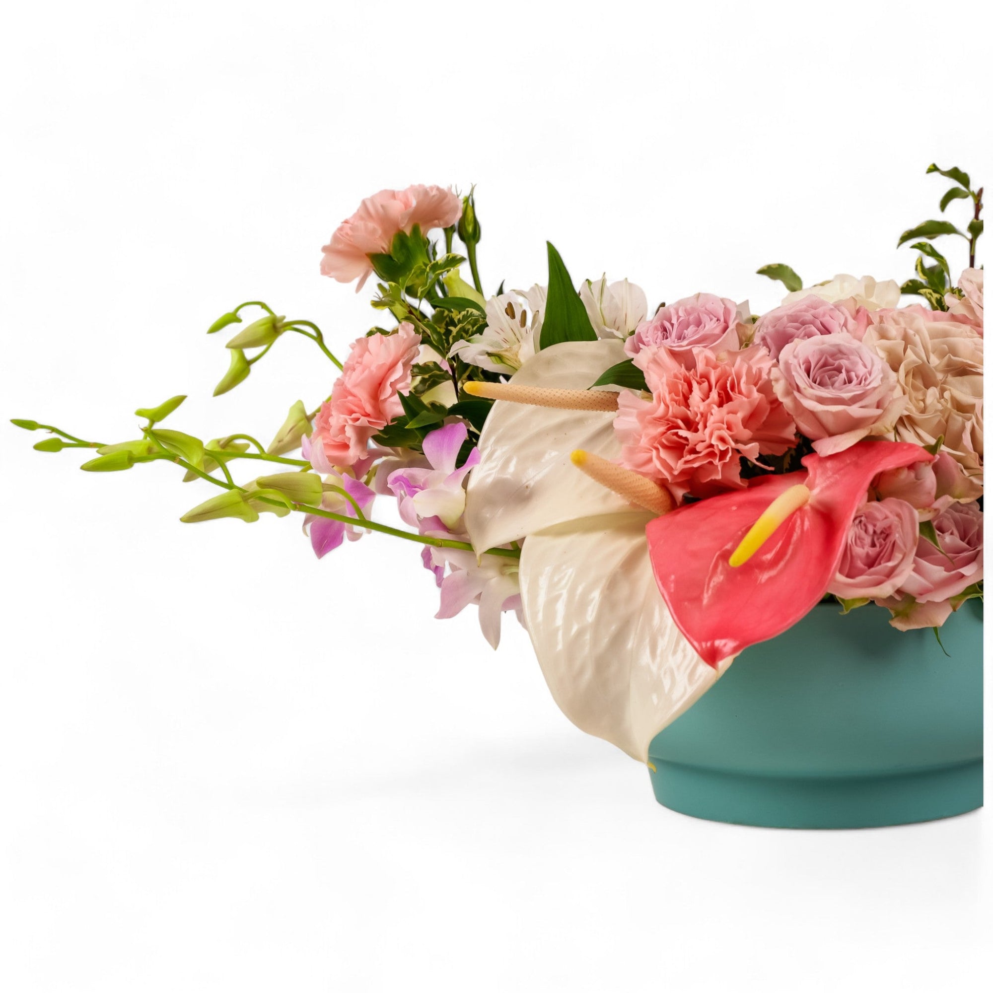 The Mermaid Designer Floral - Green Fresh Florals + Plants