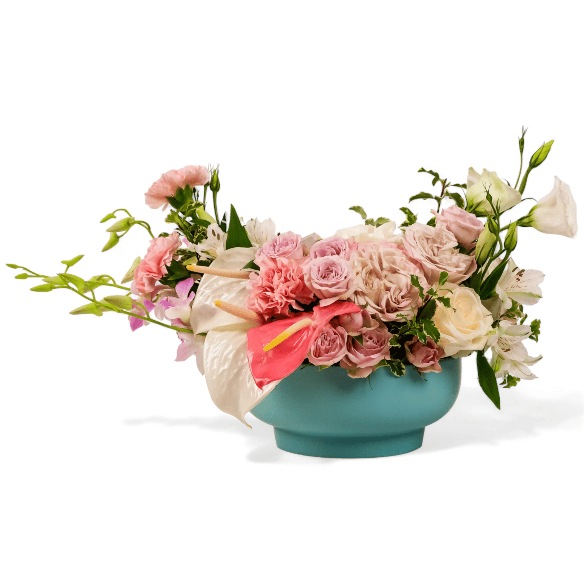 The Mermaid Designer Floral - Green Fresh Florals + Plants