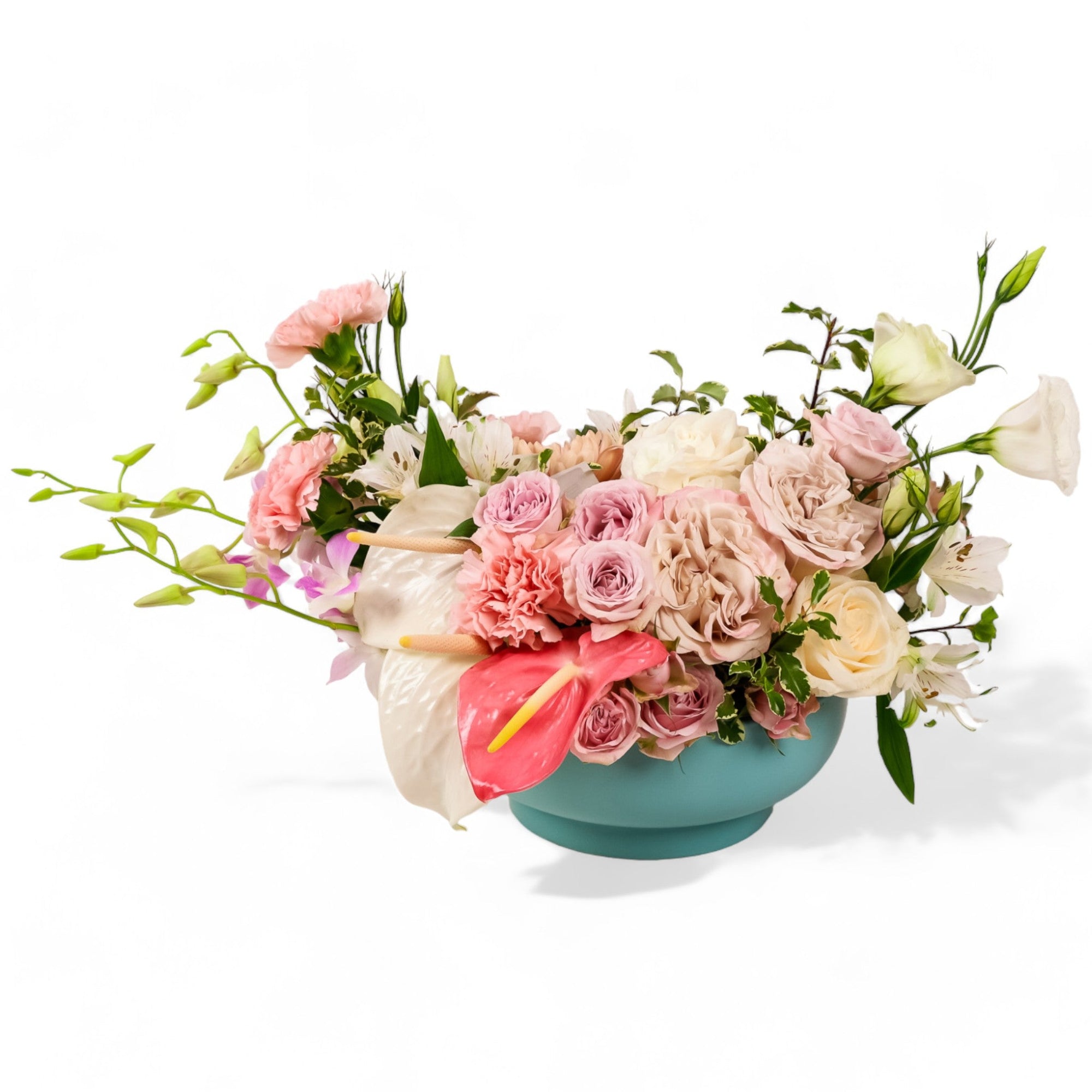 The Mermaid Designer Floral - Green Fresh Florals + Plants