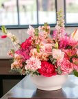 Tickled Pink Designer Floral - Green Fresh Florals + Plants