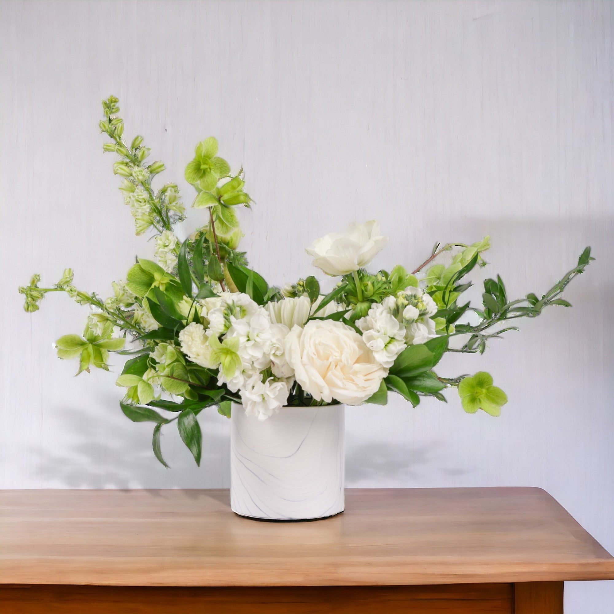Timeless Classic Floral - Green Fresh Florals + Plants