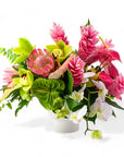 Tropical Escape Designer Floral - Green Fresh Florals + Plants