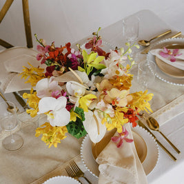 Tropical Orchids A la Carte Wedding Centerpiece from Green Fresh Florals + Plants