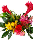 Tropical Paradise Designer Floral - Green Fresh Florals + Plants
