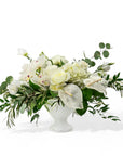Deluxe White Whispers Designer Floral - Green Fresh Florals + Plants