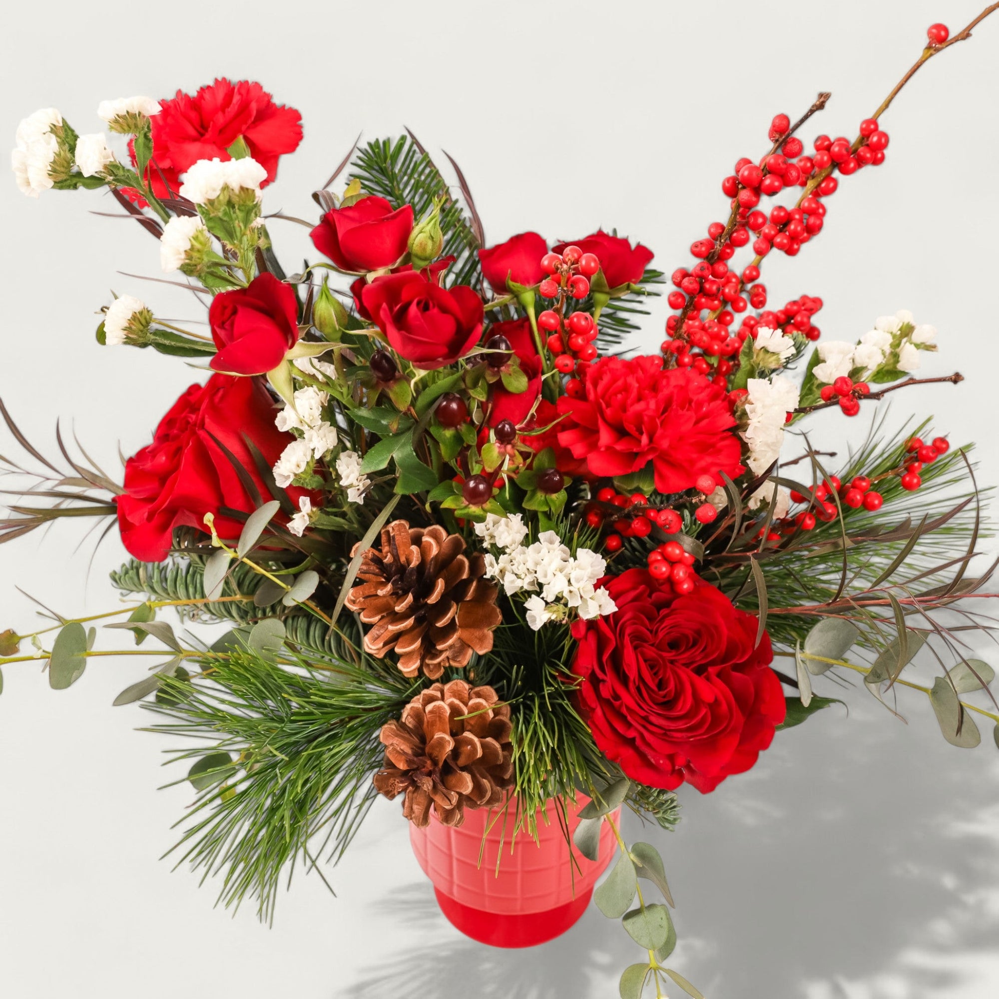 Winter Berry Floral - Green Fresh Florals + Plants