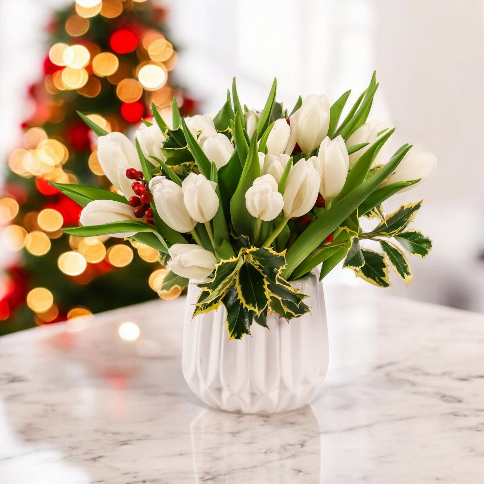 Winter Tulips Floral - Green Fresh Florals + Plants