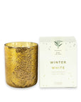 Winter White Luxe Candle - Green Fresh Florals + Plants