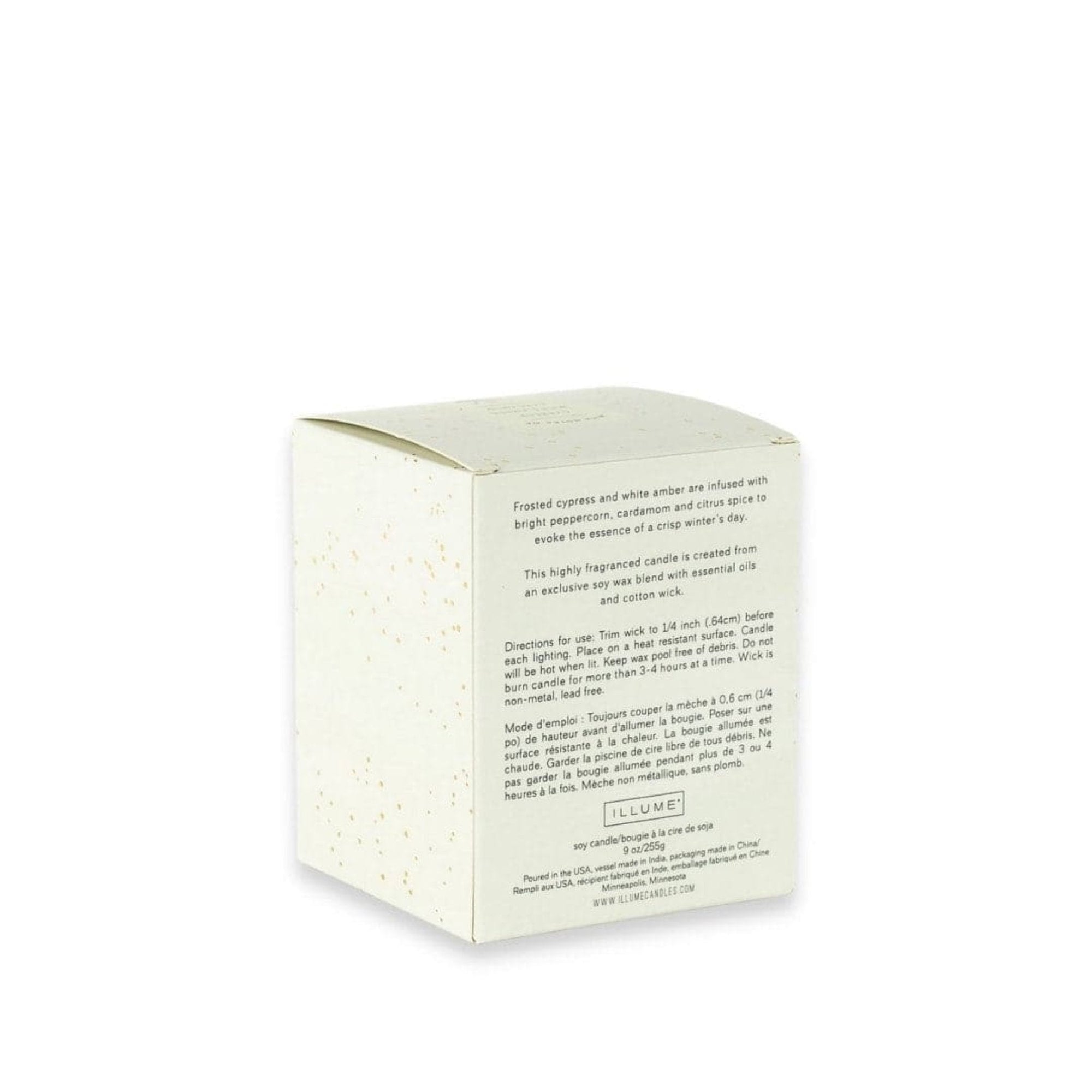 Winter White Luxe Candle - Green Fresh Florals + Plants