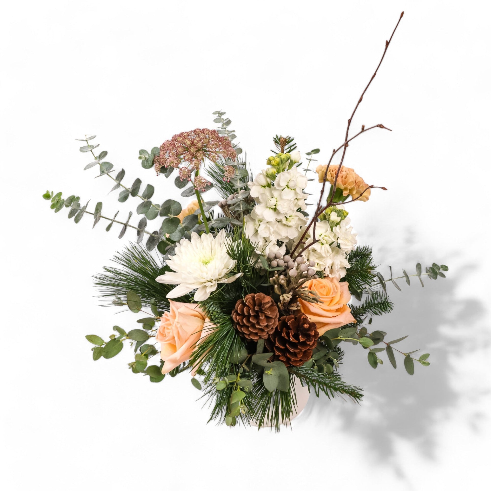 Winter&#39;s Dew Designer Floral - Green Fresh Florals + Plants