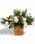 Wintry White Delight - Green Fresh Florals + Plants