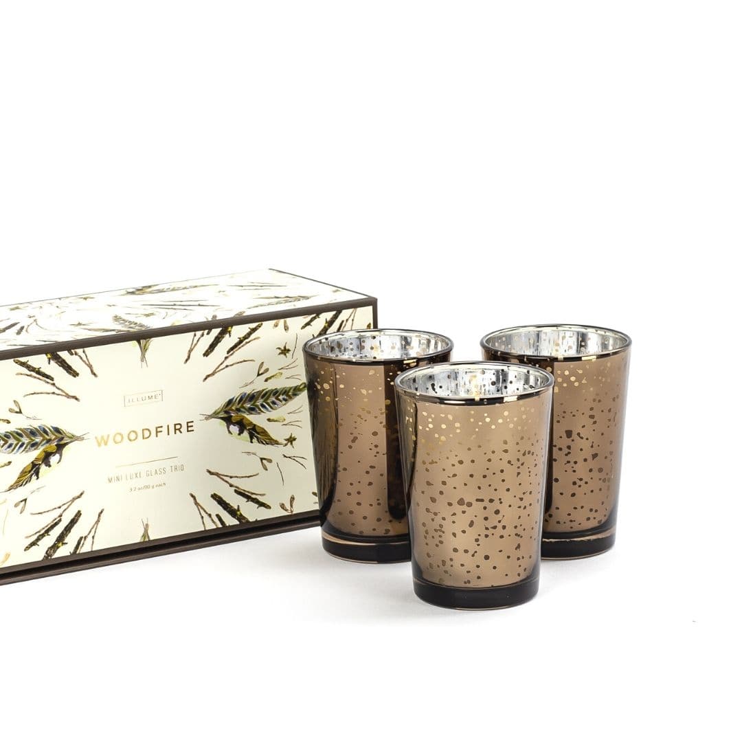 Woodfire Nobel Holiday Gift Set - Green Fresh Florals + Plants