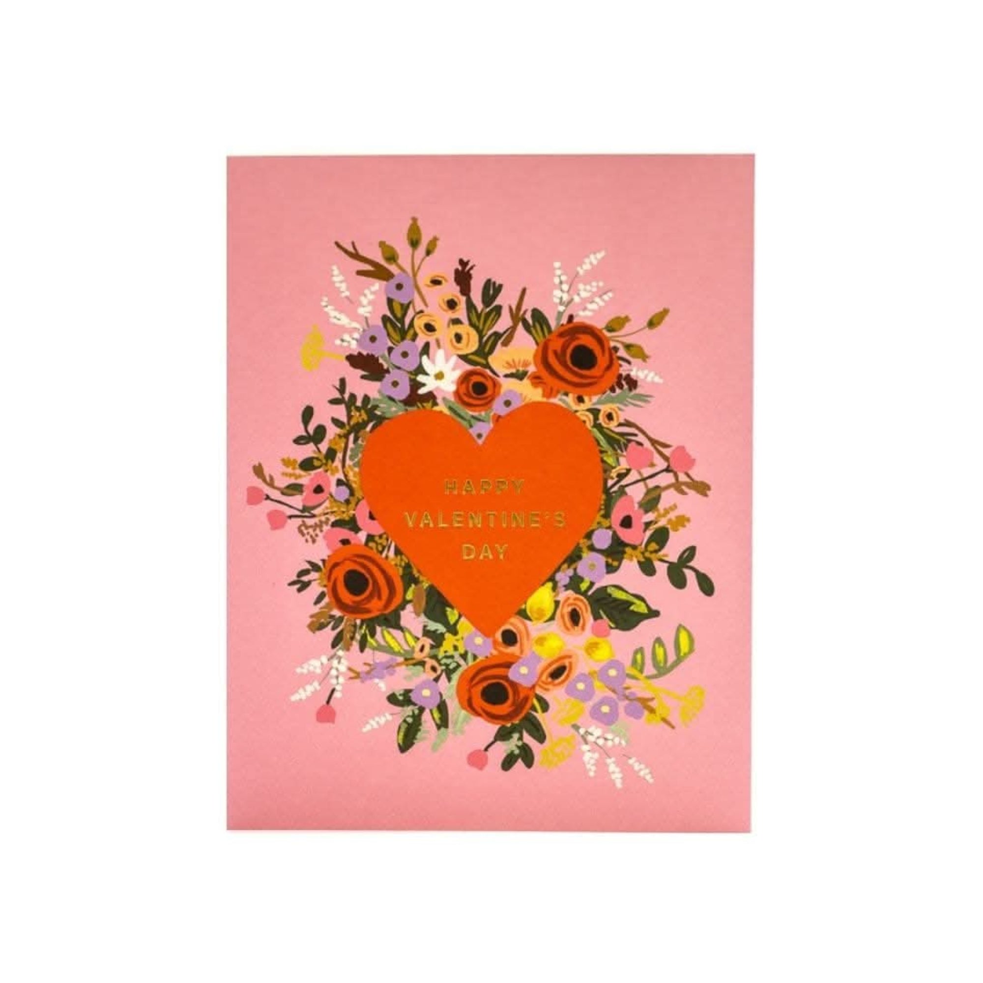 Shop Blooming Heart Valentine's Day Card | Green Fresh Florals + Plants online from Green Fresh Florals + Plants