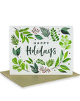 Shop Happy Holidays Foliage Greeting Card | Green Fresh Florals + Plants online from Green Fresh Florals + Plants