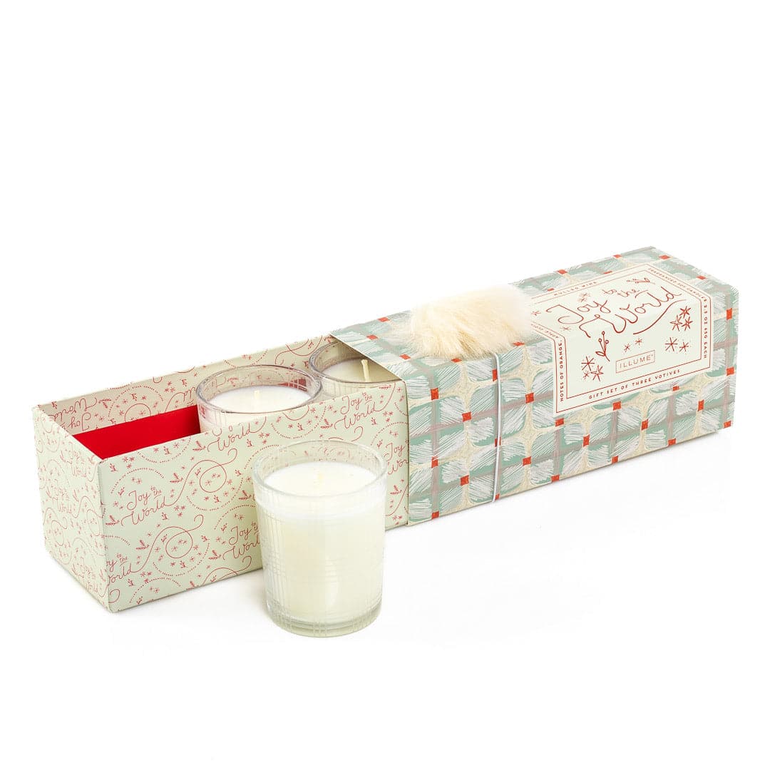 Shop Joy to the World Votive Gift Set online from Green Fresh Florals + Plants