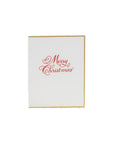 Shop Traditional Merry Christmas Card online from Green Fresh Florals + Plants