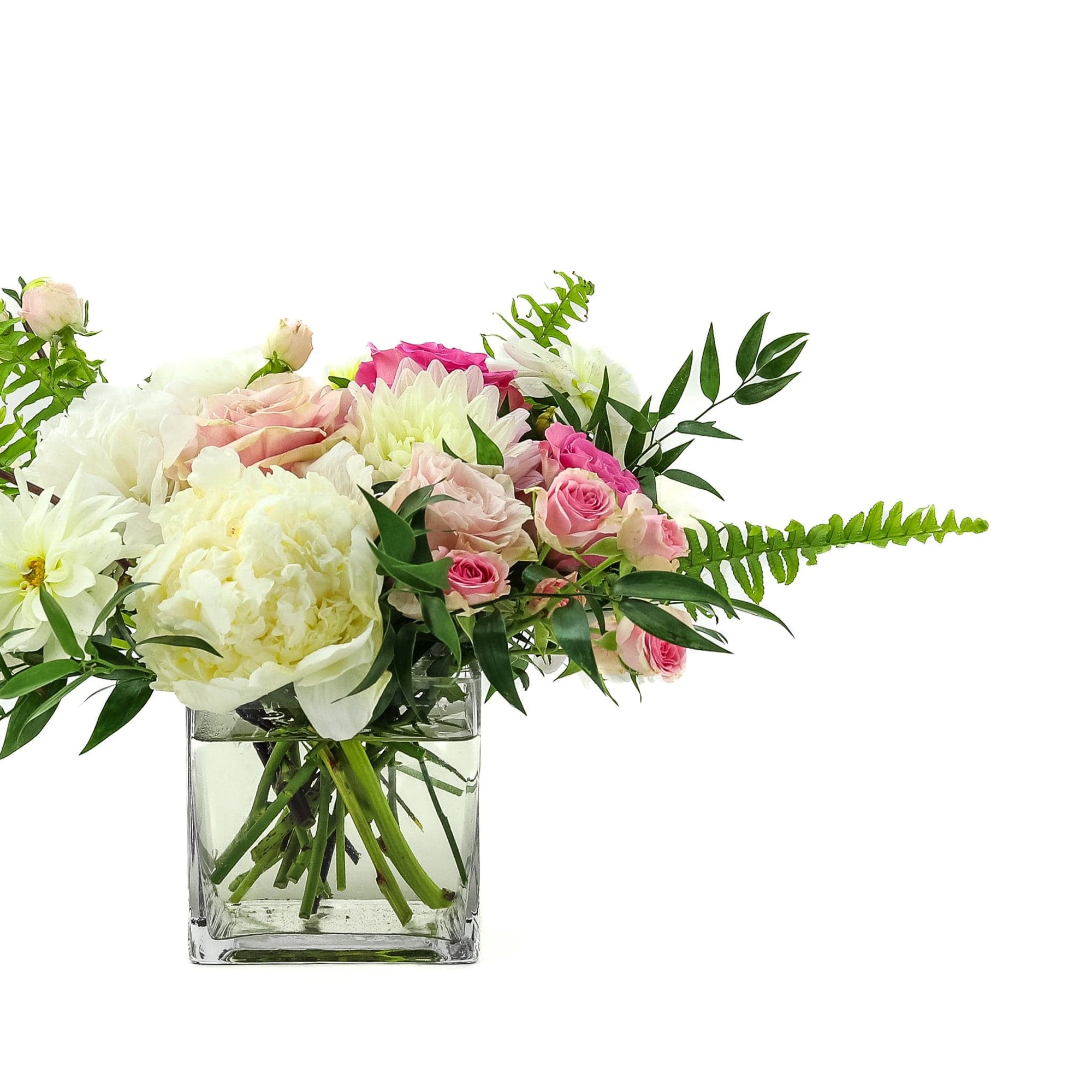 Shop Pinks + Peony Floral online from Green Fresh Florals + Plants