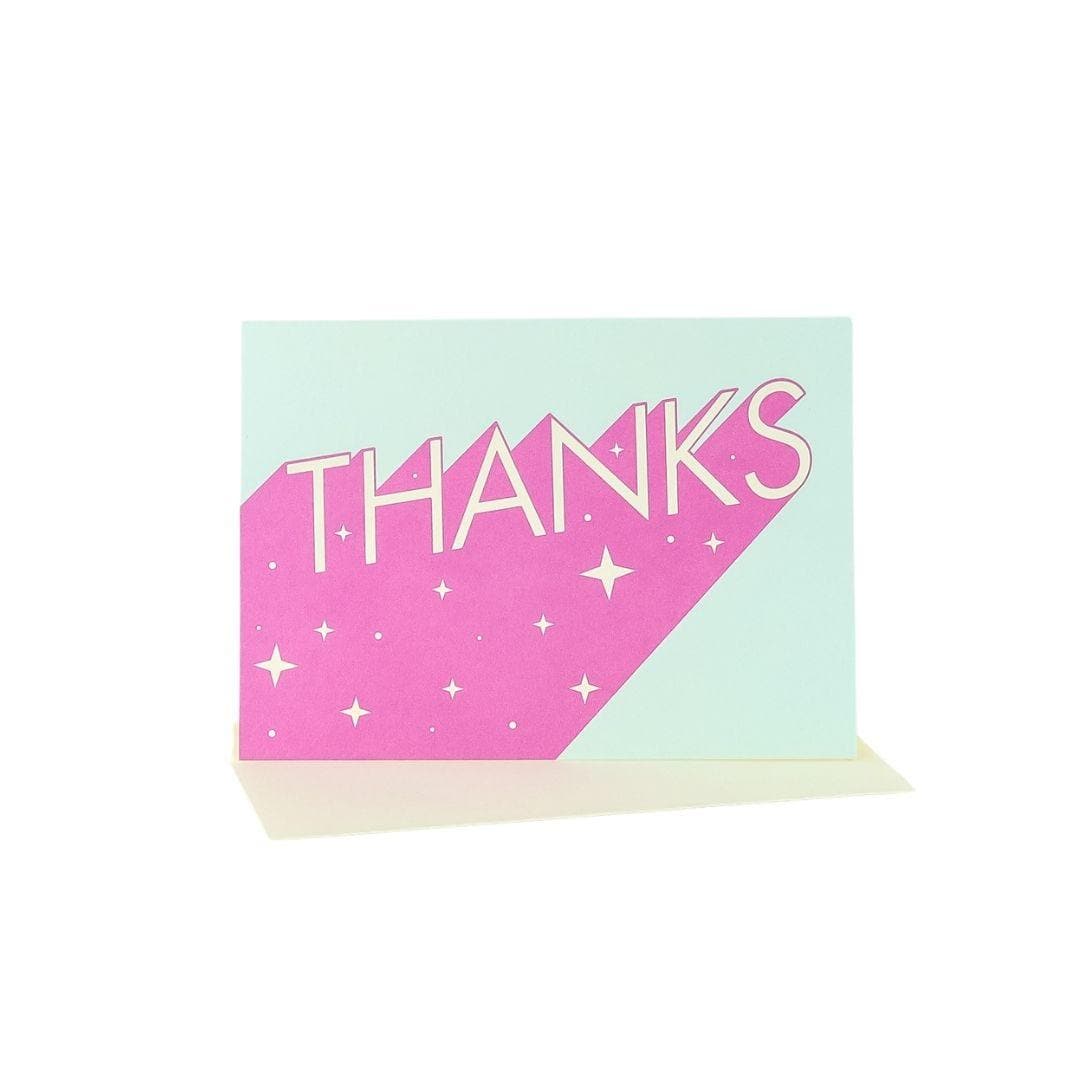 Amplified Thank You Card - Green Fresh Florals + Plants