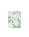 Bloom Thank You Card - Green Fresh Florals + Plants