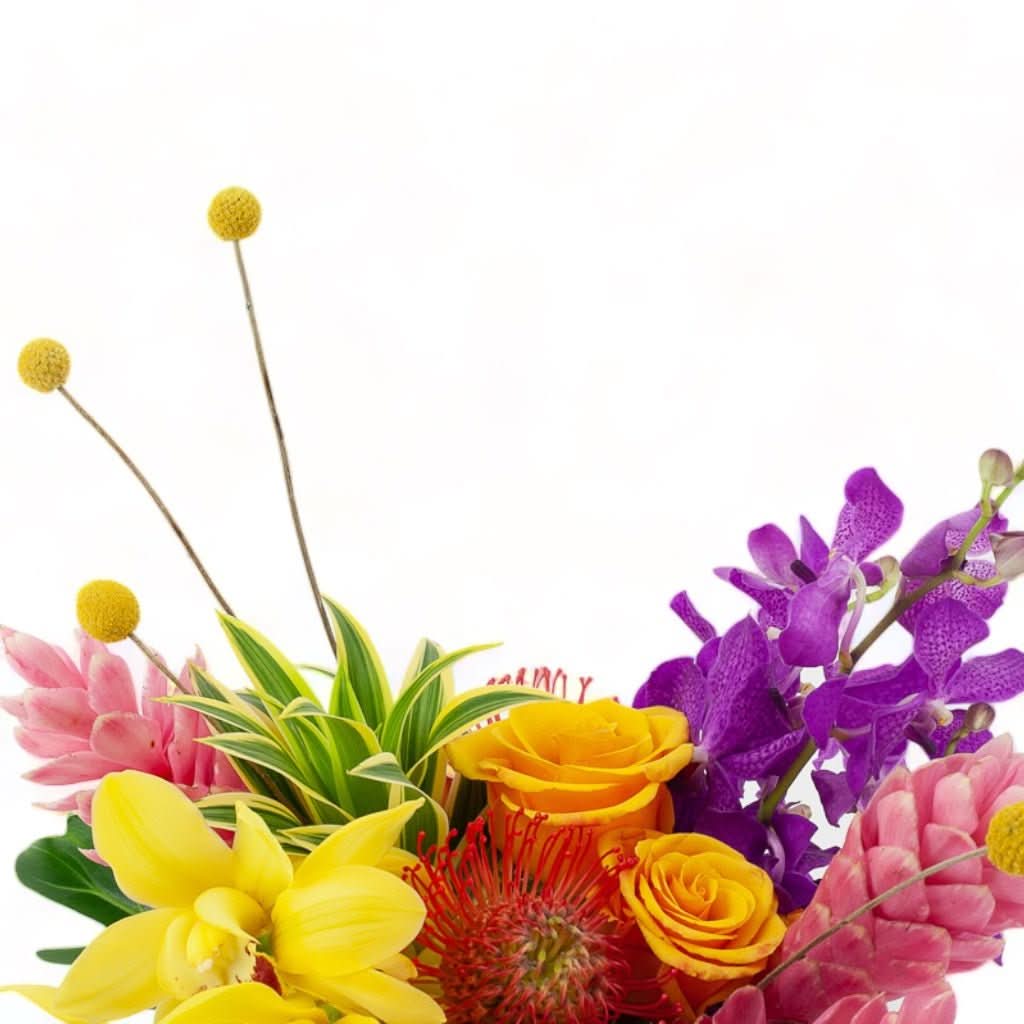 Color Punch Tropical Floral from Green Fresh Florals – Green