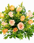 Coral Long-Stem Roses - Green Fresh Florals + Plants
