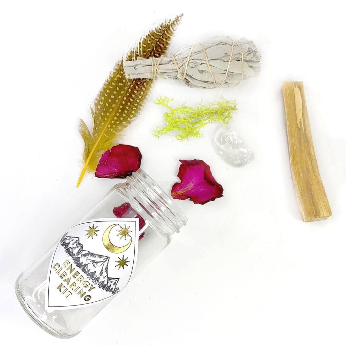 Energy Clearing Kit - Green Fresh Florals + Plants