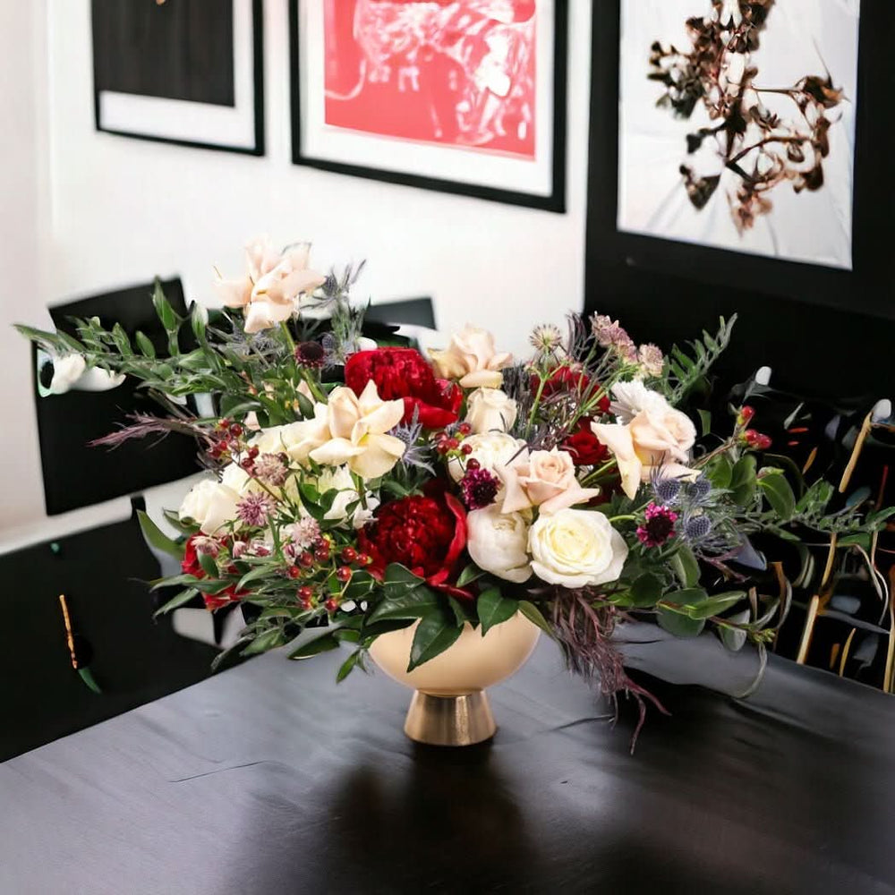 Golden Love Designer Floral - Green Fresh Florals + Plants