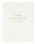 Happy Anniversary, I Love You Card - Green Fresh Florals + Plants