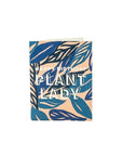 Happy Birthday Plant Lady Card - Green Fresh Florals + Plants