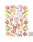 Love You Carnations Card - Green Fresh Florals + Plants