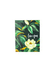 Love You Magnolia Card - Green Fresh Florals + Plants