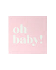 Oh Baby Girl Card - Green Fresh Florals + Plants