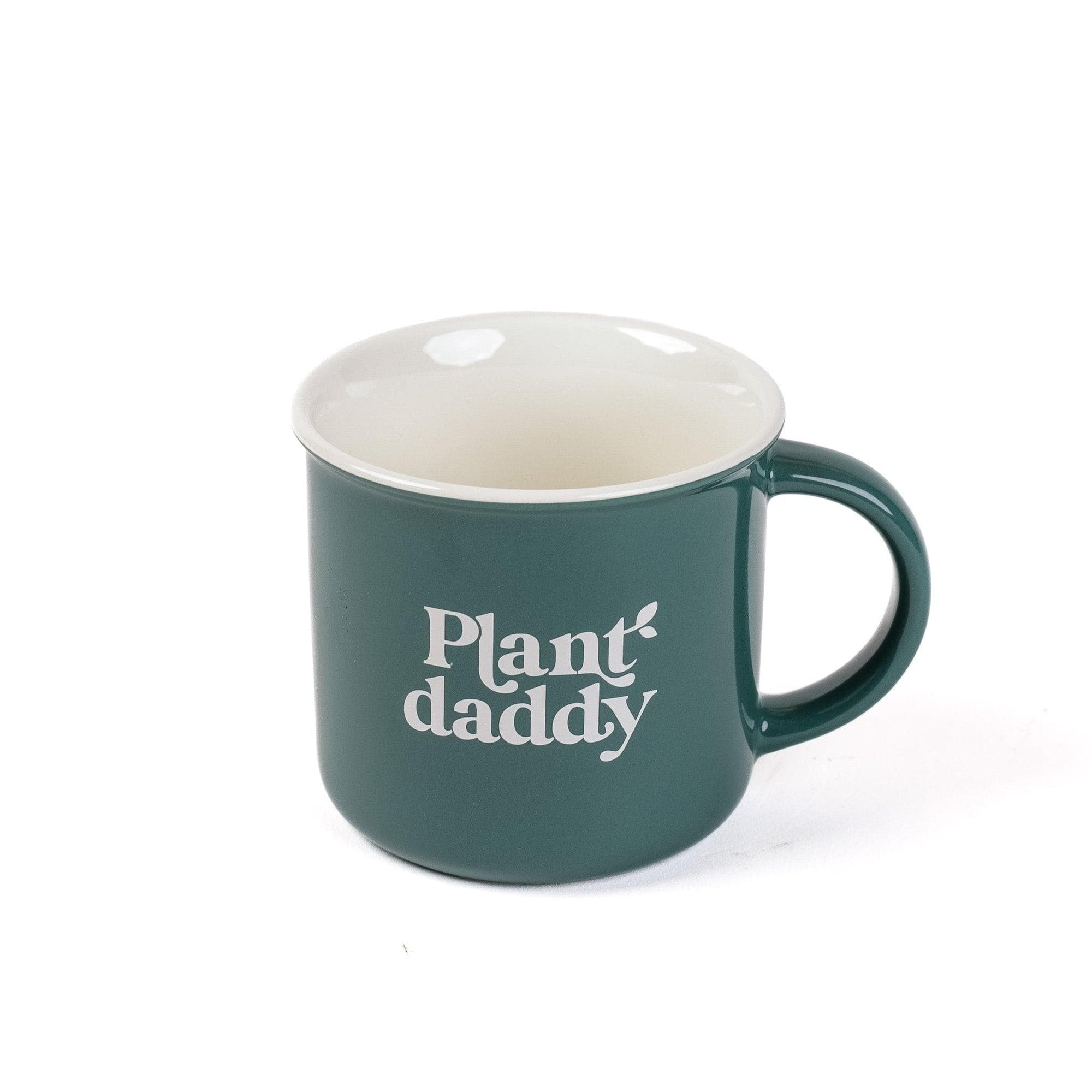 Plant Daddy Mug - Green Fresh Florals + Plants