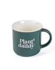 Plant Daddy Mug - Green Fresh Florals + Plants