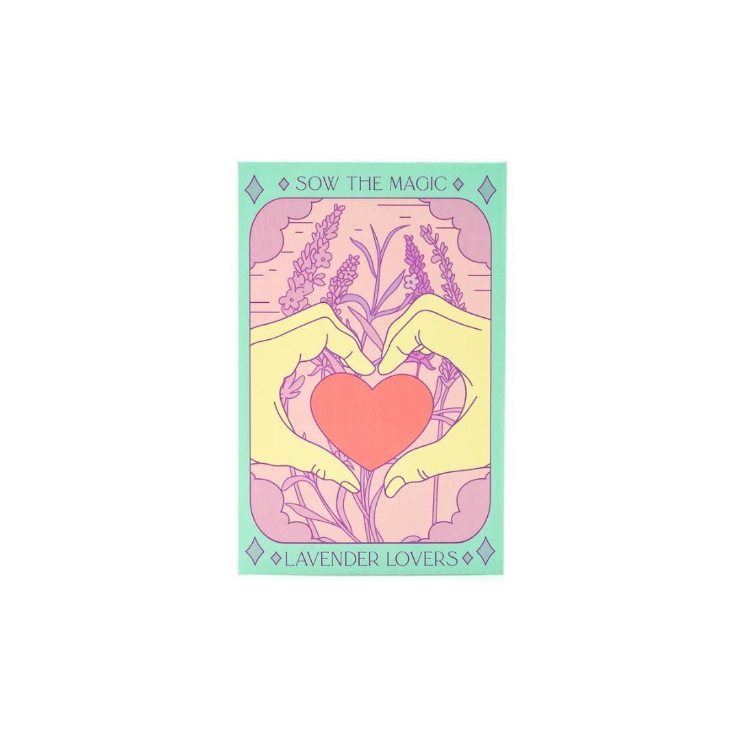 Sow the Magic Tarot Card Seed Collection - Green Fresh Florals + Plants