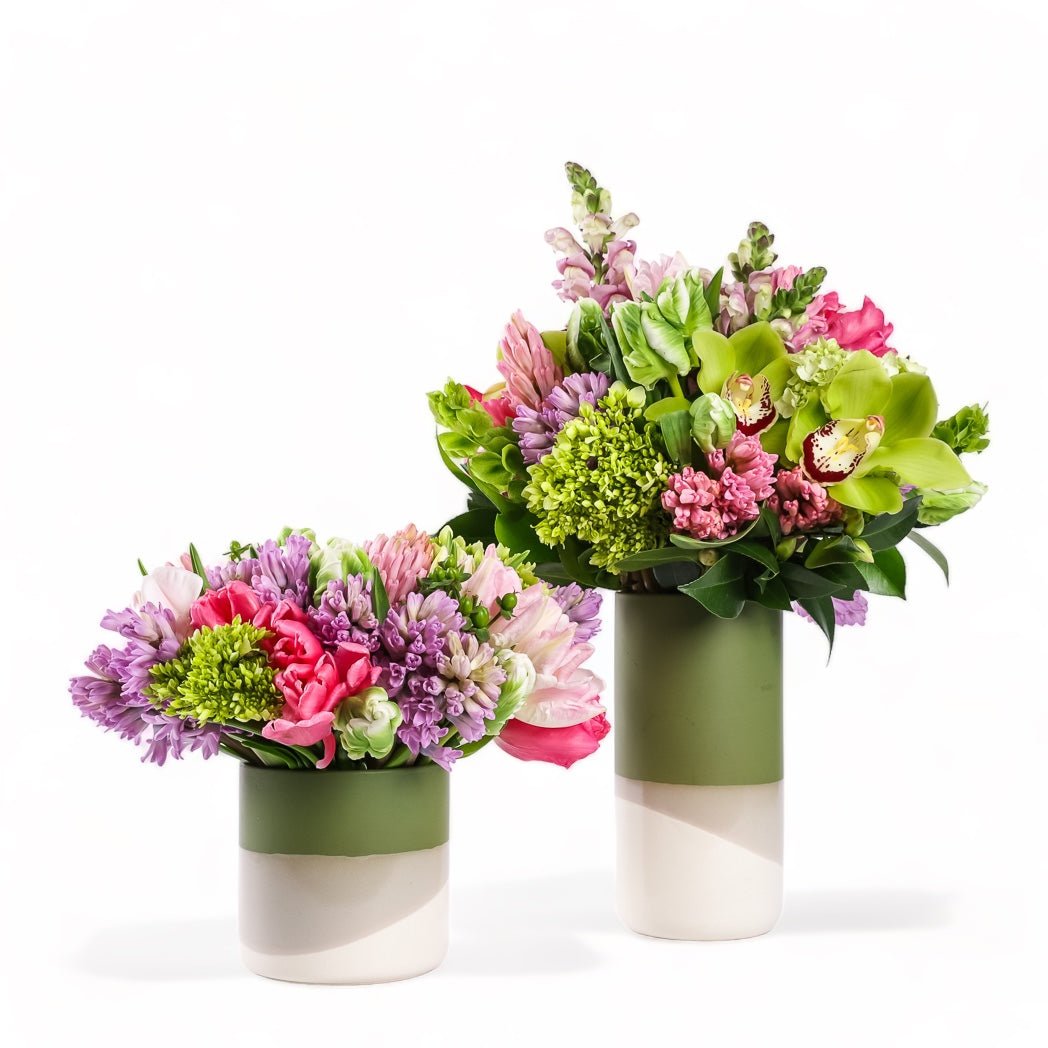 Spring Awakening Designer Floral - Green Fresh Florals + Plants