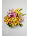 Tropical Orchid A la Carte Bridesmaid Bouquet - Green Fresh Florals + Plants