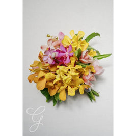 Tropical Orchid A la Carte Bridesmaid Bouquet - Green Fresh Florals + Plants