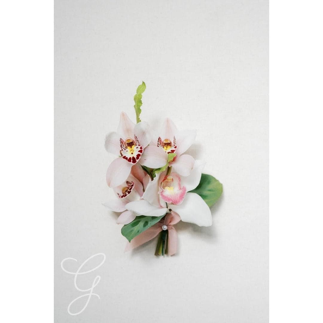 Tropical Orchid A la Carte Corsage - Green Fresh Florals + Plants