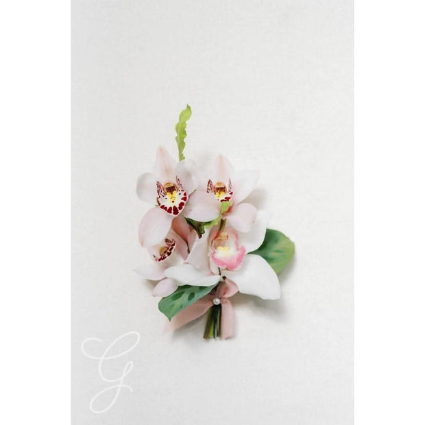 Tropical Orchid A la Carte Corsage - Green Fresh Florals + Plants
