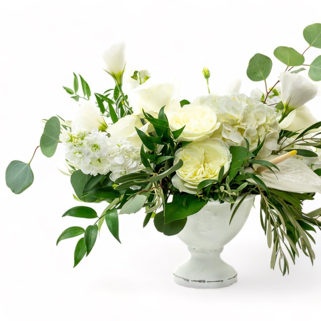 White Whispers Designer Floral - Green Fresh Florals + Plants